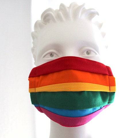 Regenbogen-Maske